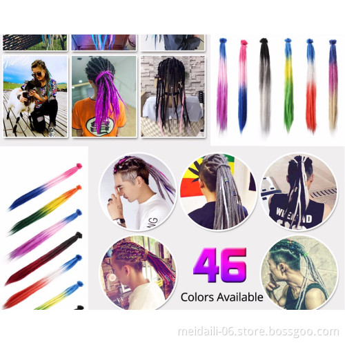 MDL hair cheap wholesale price ombre synthetic extensions fiber braiding hair synthetic hair